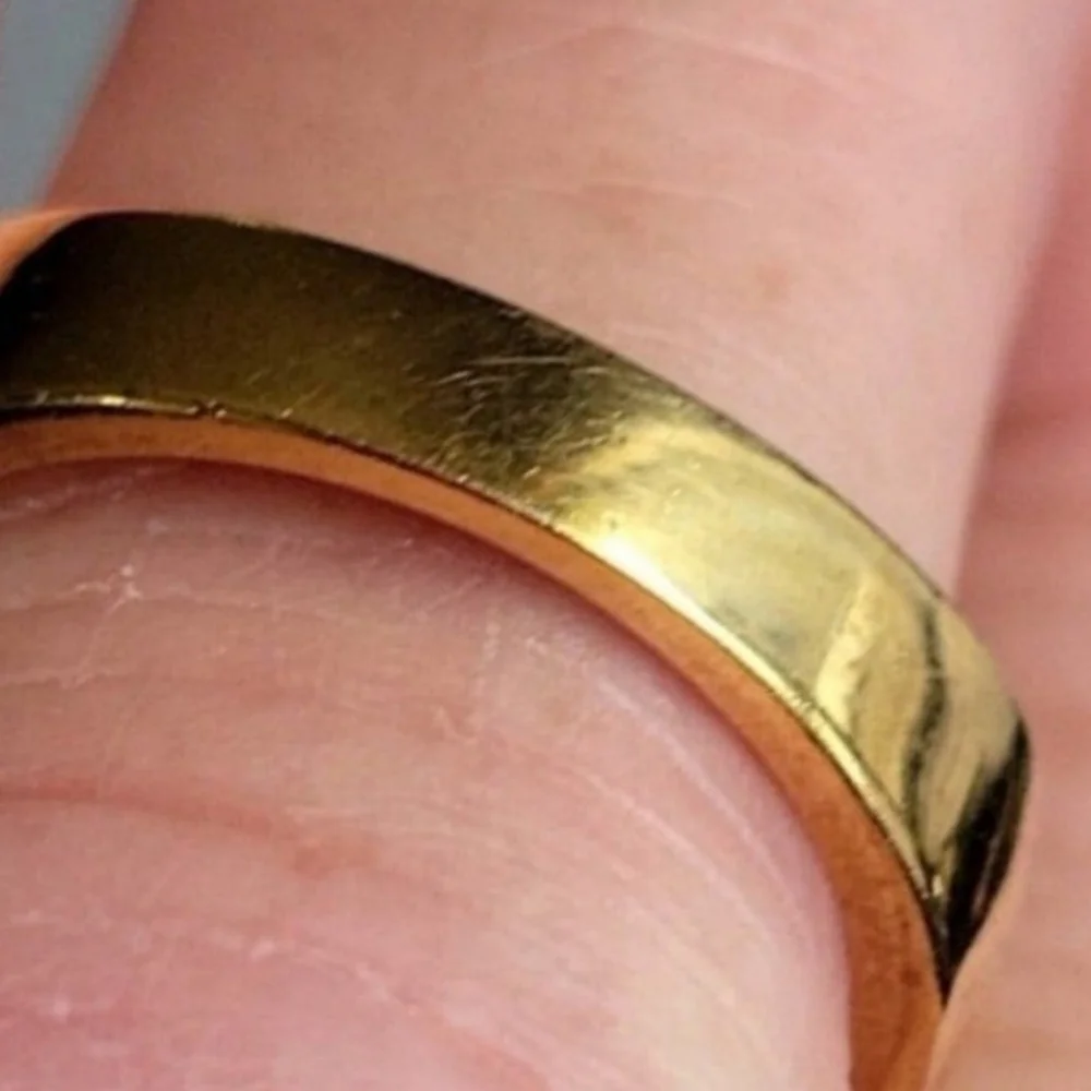 ❤️ CZ RING 3 BAND LOOK SIZE 8 - Picture 8 of 8